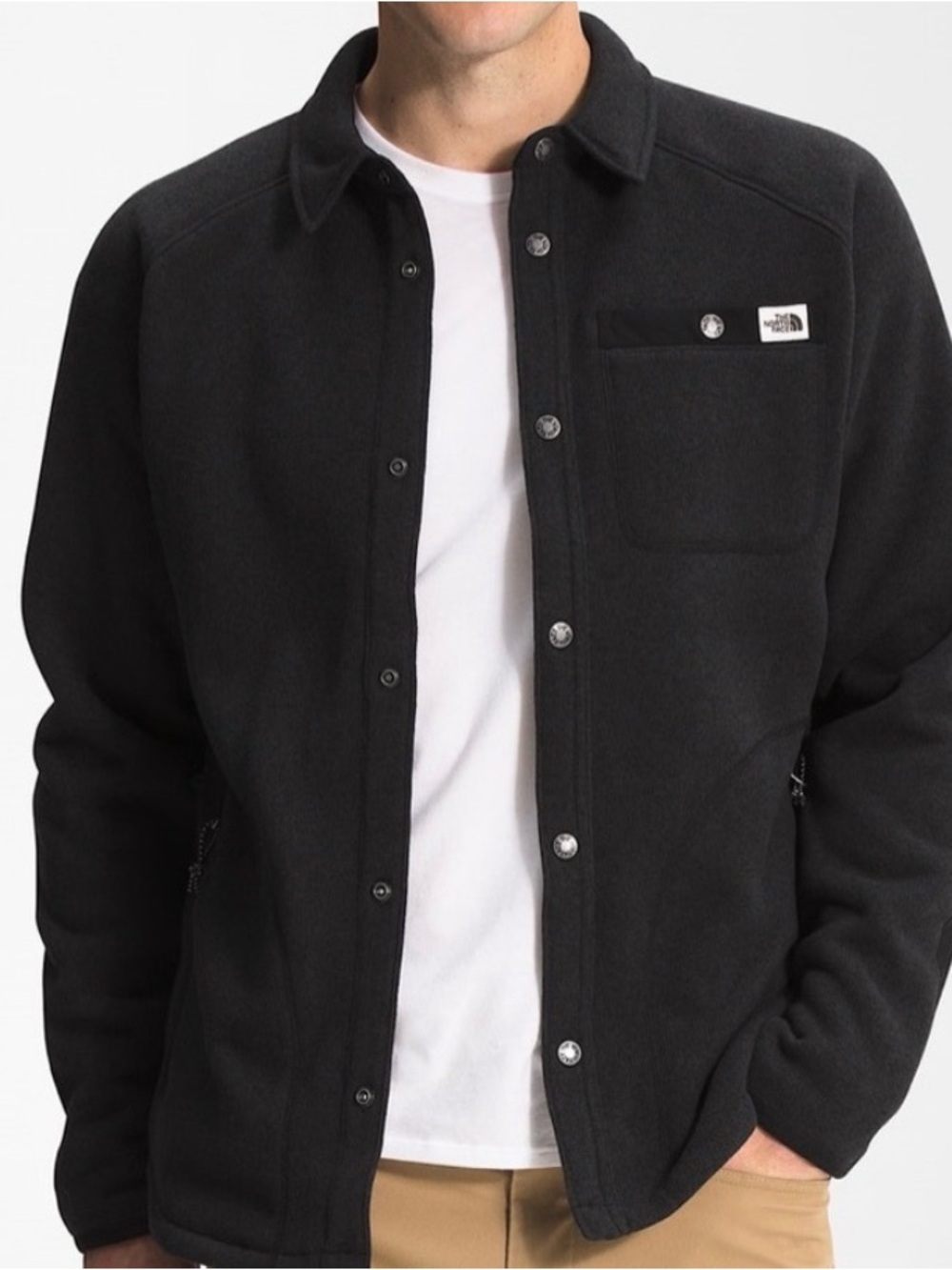 NWT! The North Face Men's shacket Fleece Shirt Jacket size L